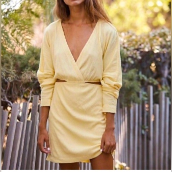 Free People Beach Stasia Textured Mini Dress - Picture 1 of 4